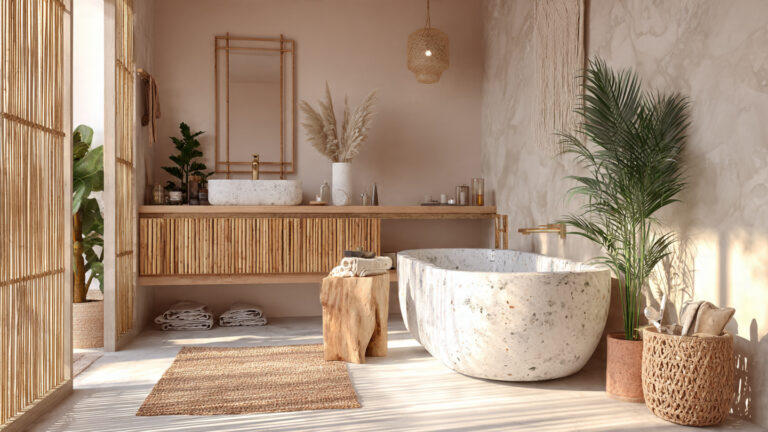 Boho Style Bathroom Ideas