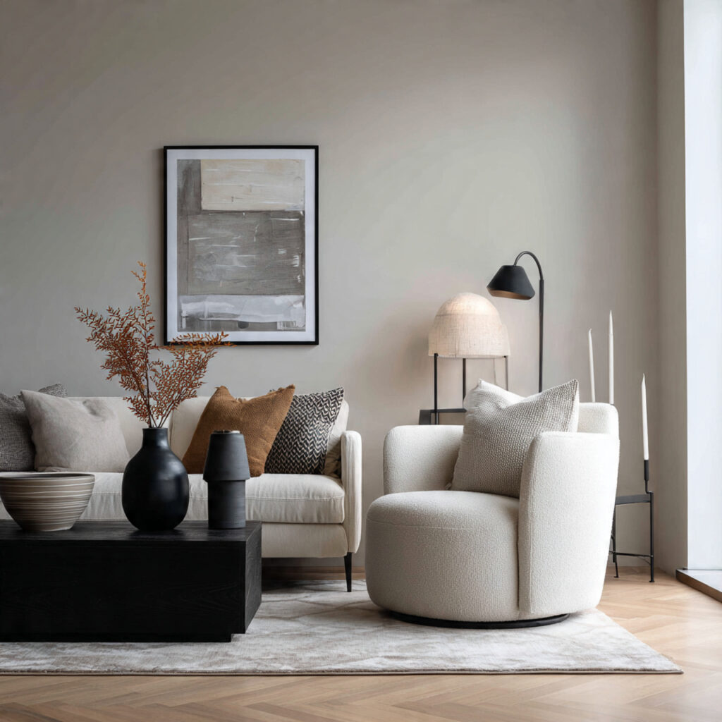 26 Sage Green Living Room Ideas That Look Calm and Elegant 25 a living room with minimal decor that