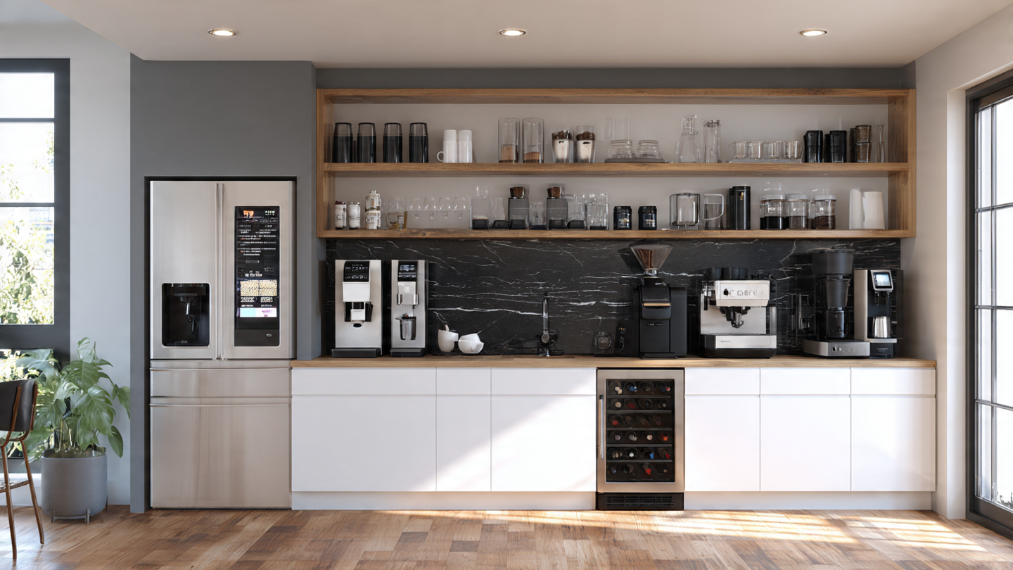 Modern Coffee Bar Ideas