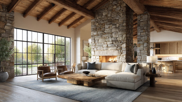 Modern Rustic Living Room