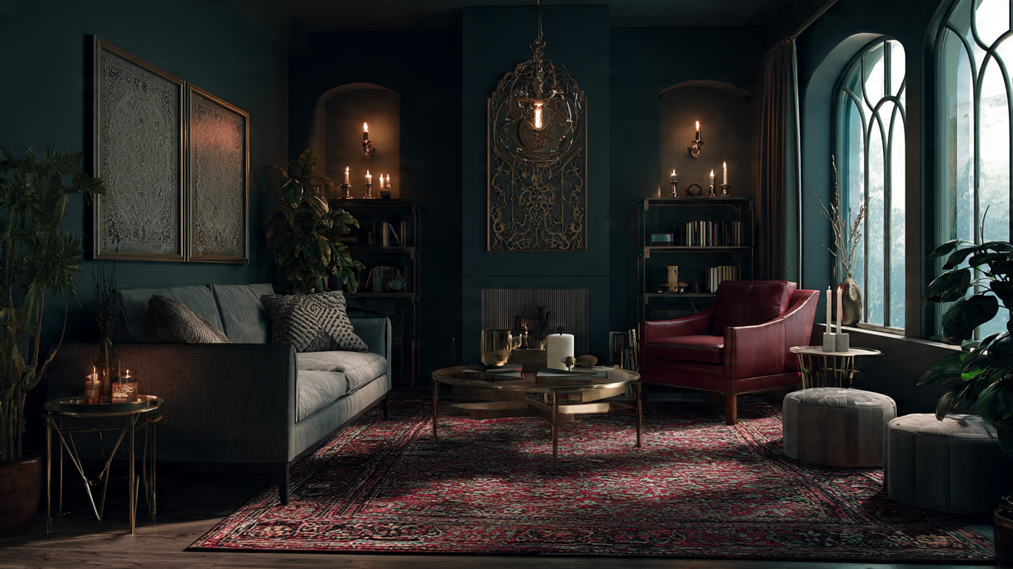 Moody Living Room Ideas