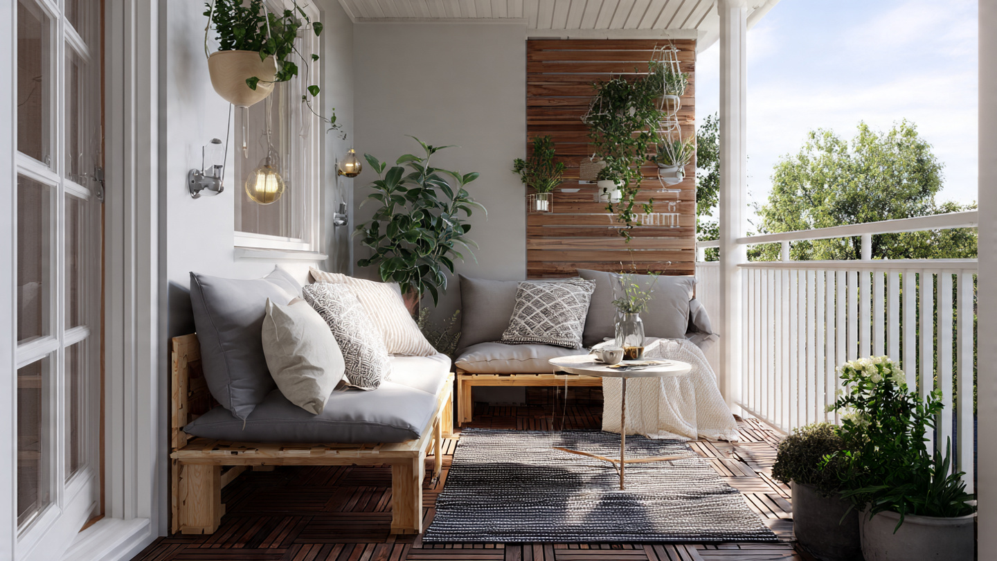 Small Apartment Balcony Ideas