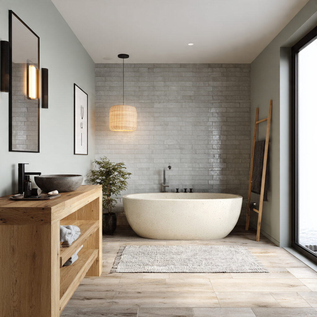 22 Japandi Bathroom Design Ideas for a Calm, Minimal, and Modern Look 22 a timeless japandi bathroom focuses on simplicity