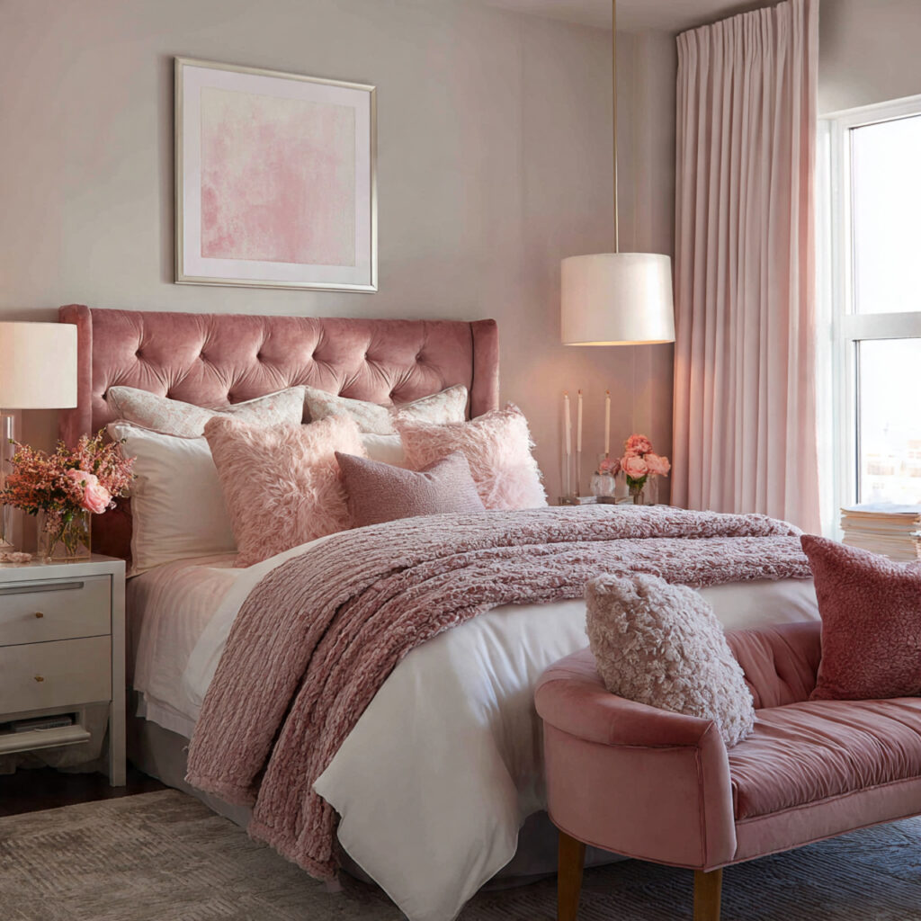 a true coquette bedroom balances beauty with 1