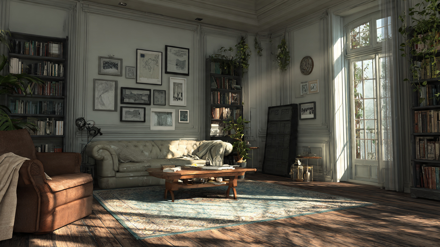 Cozy Modern Farmhouse Living Room