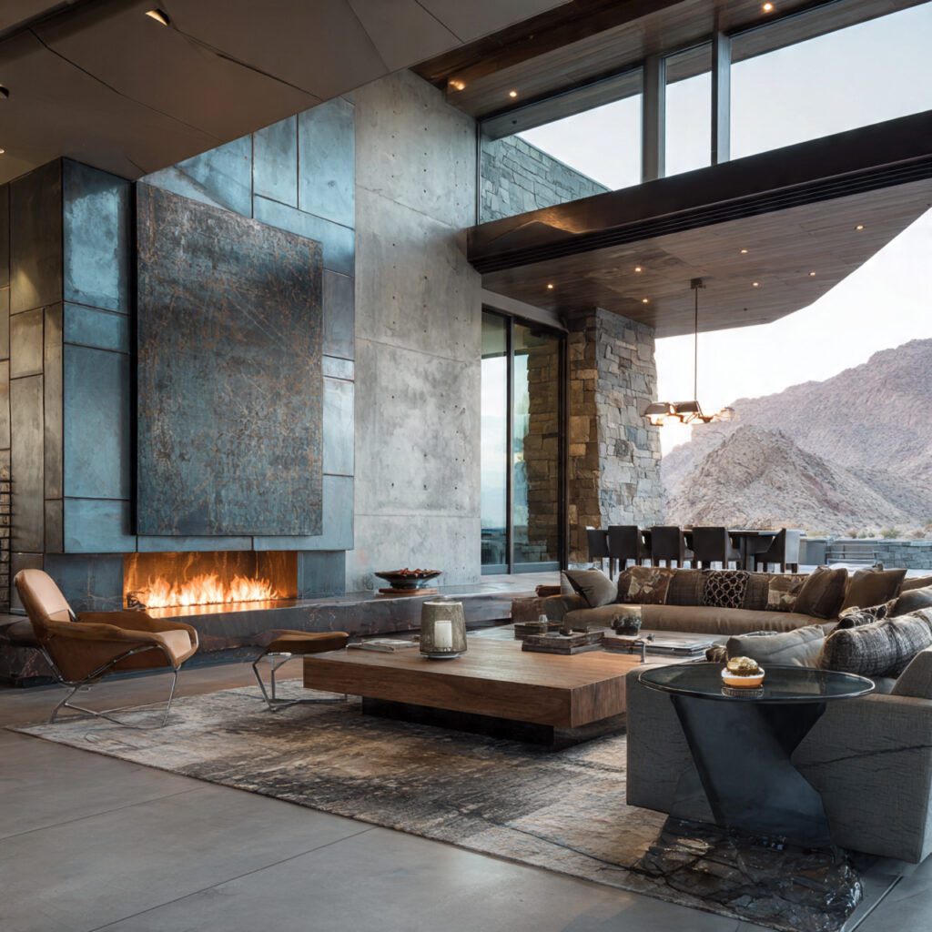 desert modern interior design