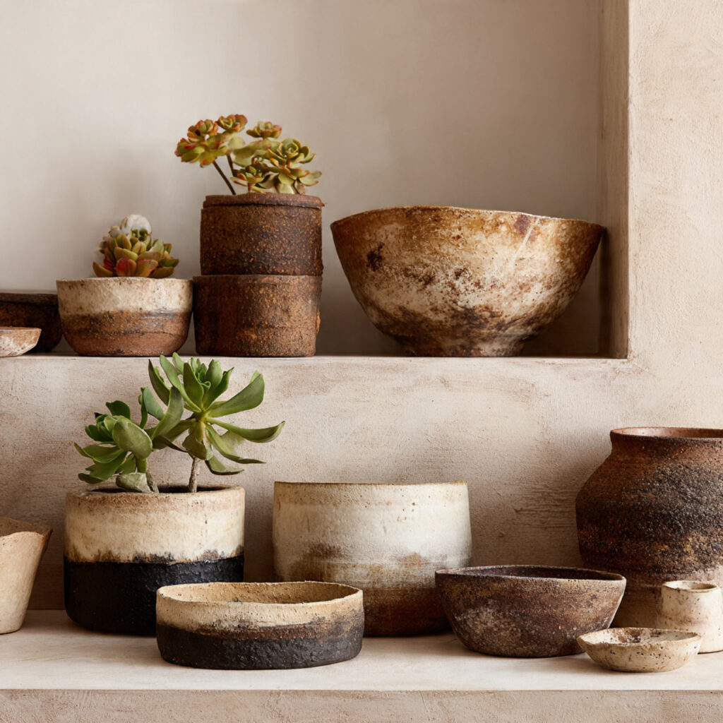 handmade ceramic accessories add artisanal character and