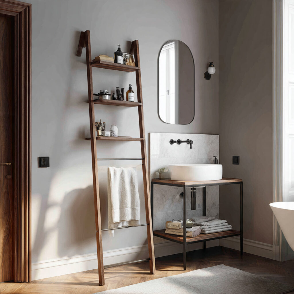 ladder style vanity design