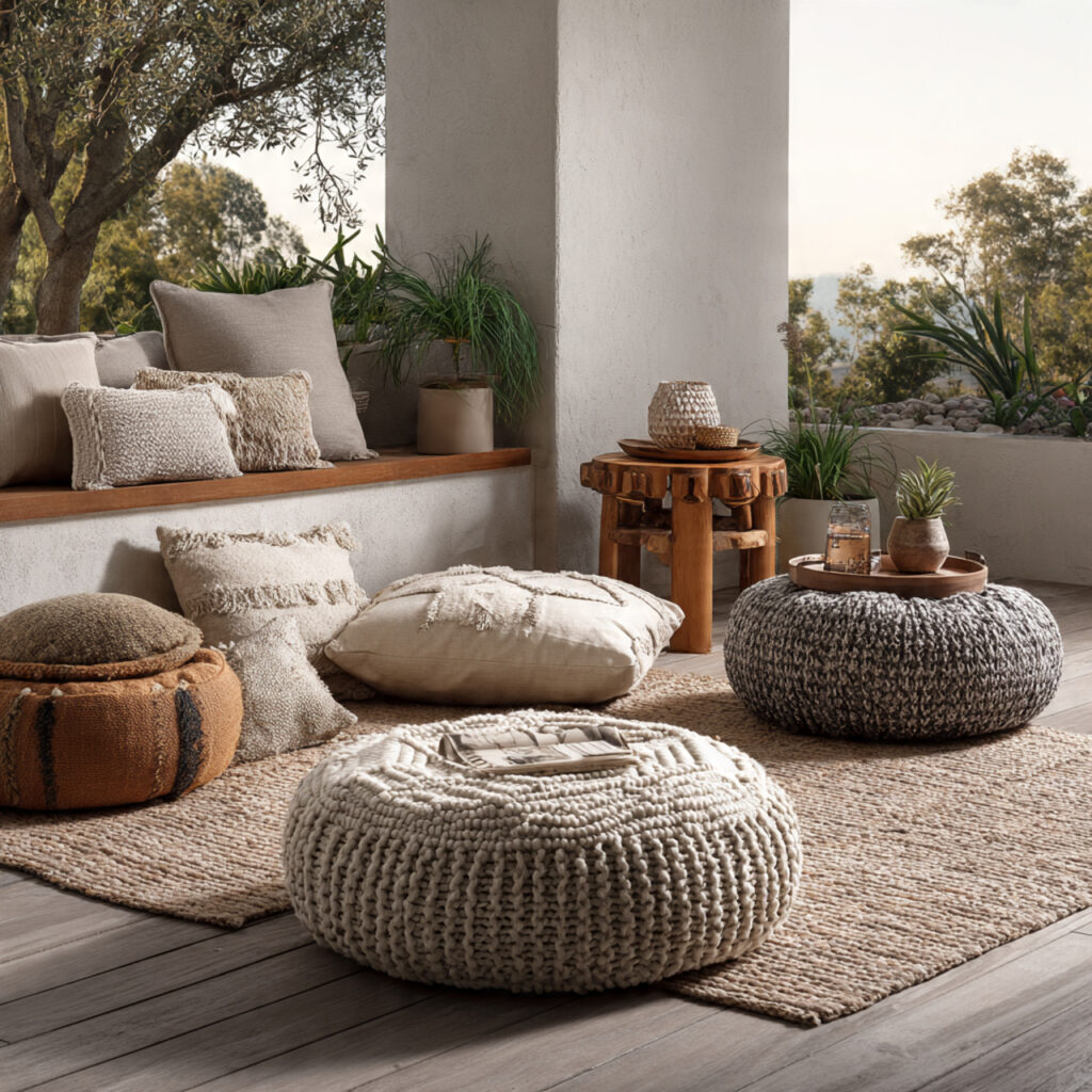 low seating is a key element of