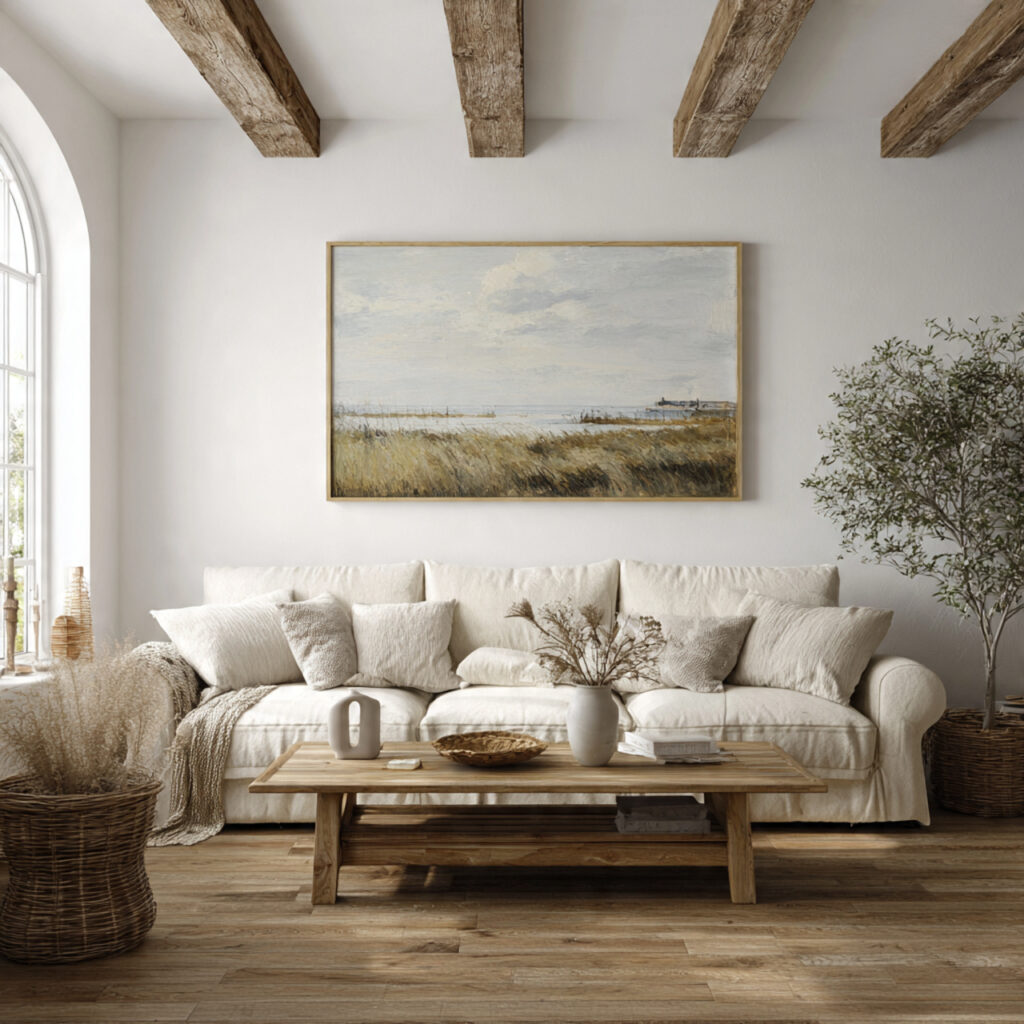 rustic wall art adds storytelling to the