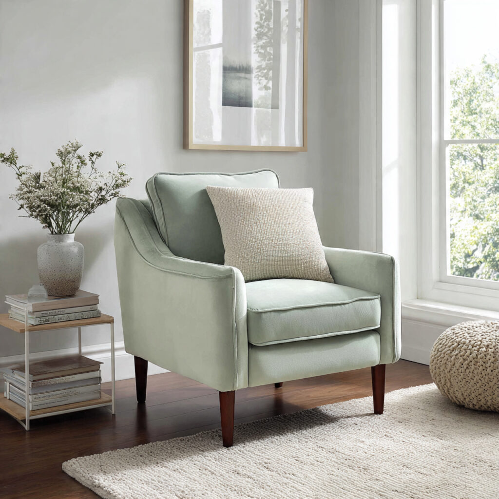26 Sage Green Living Room Ideas That Look Calm and Elegant 15 sage green accent chairs add gentle color