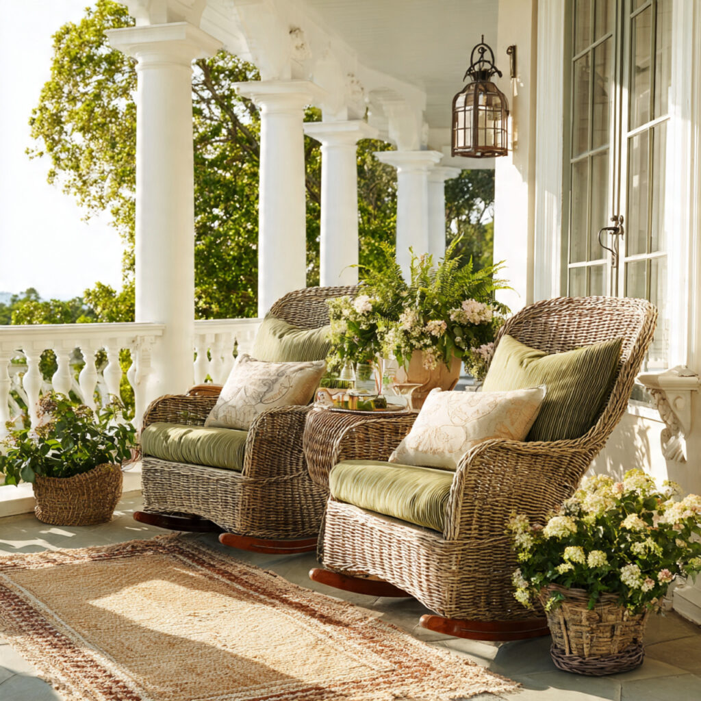 timeless porch style rocking chairs