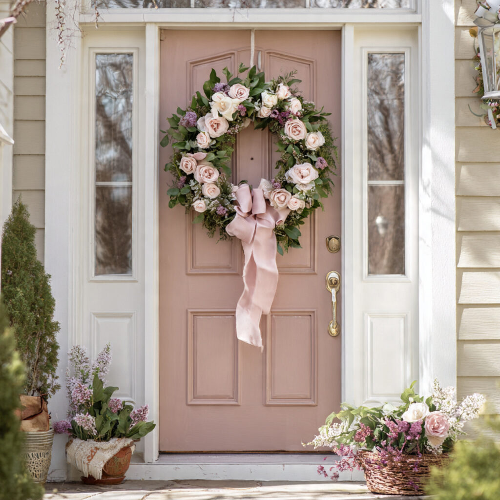 valentine ribbon accents add softness and movement