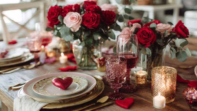 Valentine Table Decor Ideas