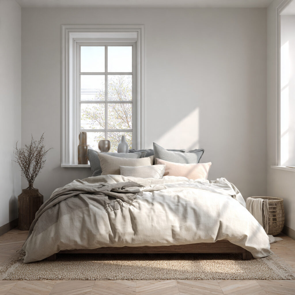 Light and Airy Bedding Swap