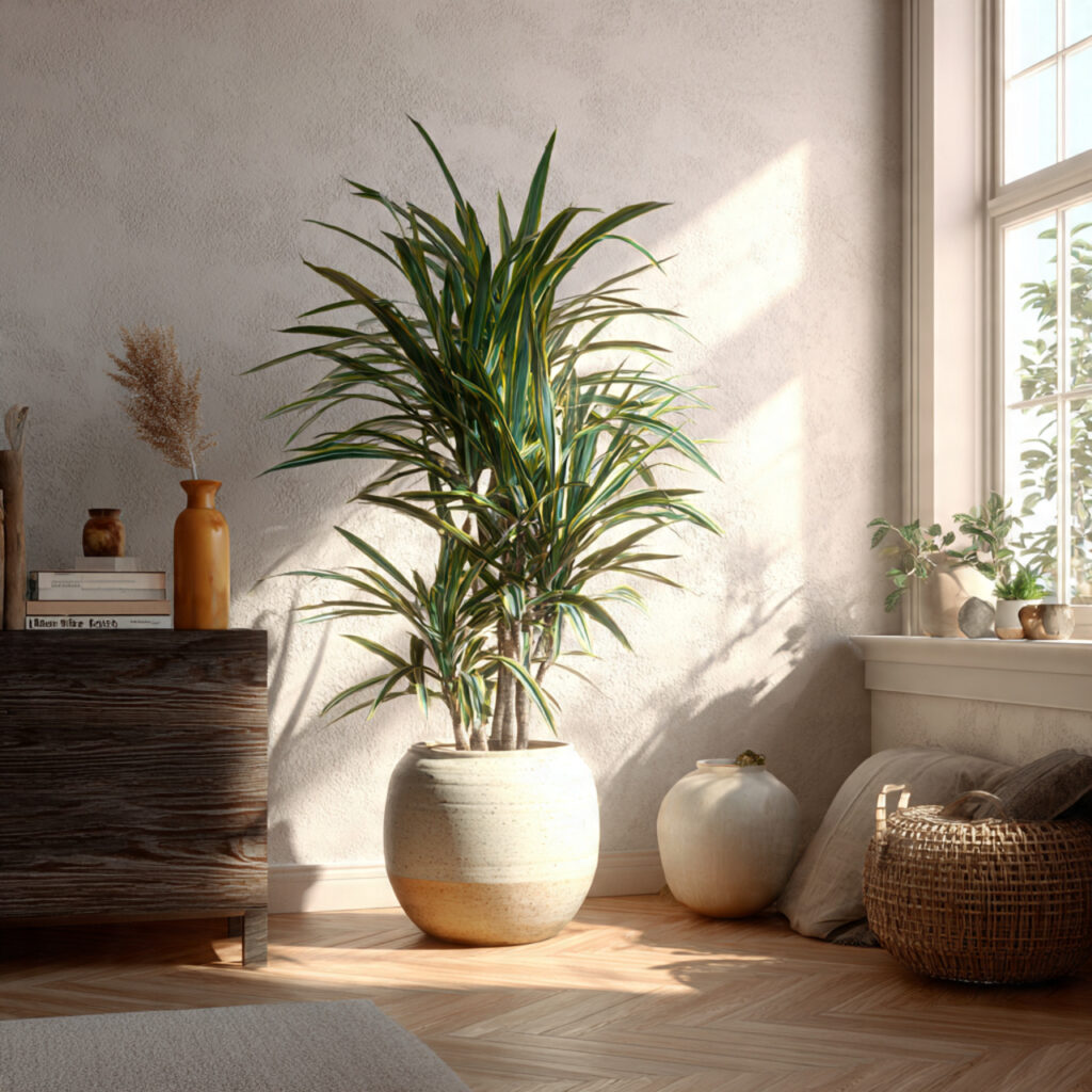 Add One Large Plant to Your Living Space