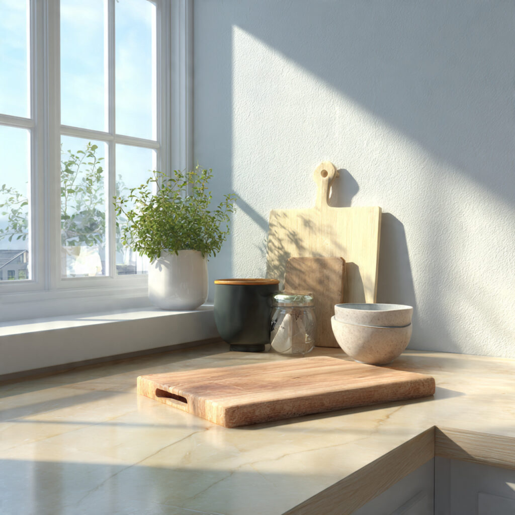 The Kitchen: Clear Counters, Add Life