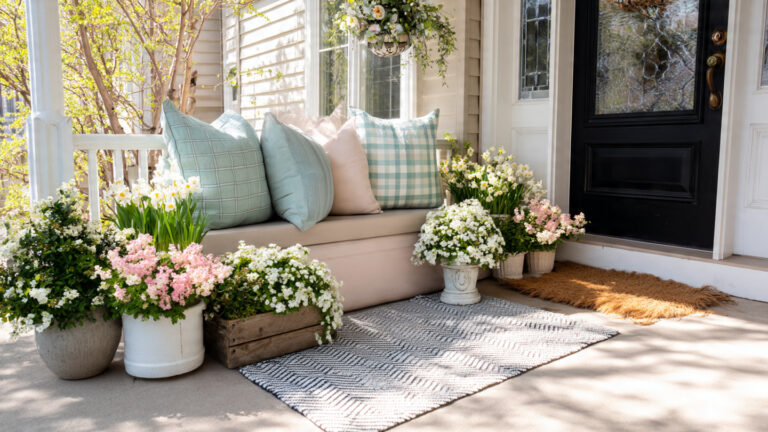 Spring Front Porch Decor