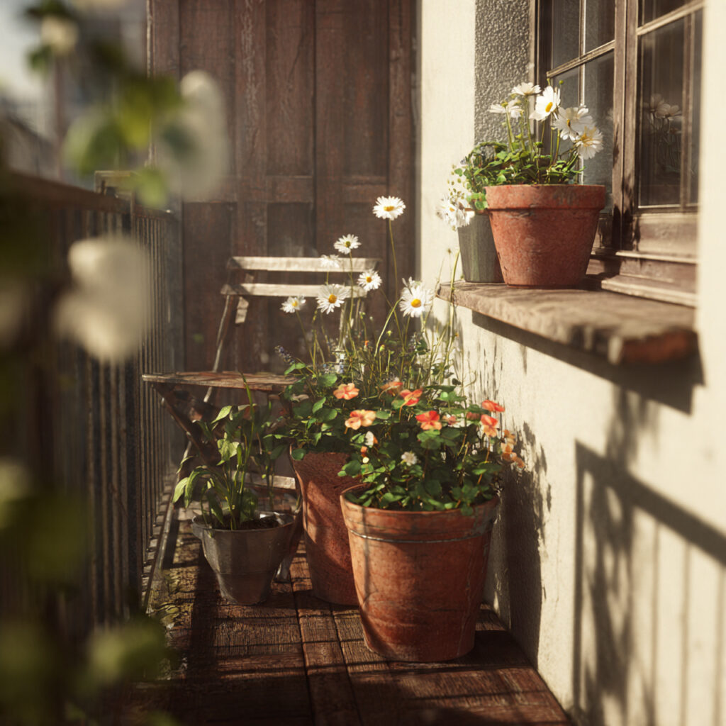 A Window Box or Balcony Garden