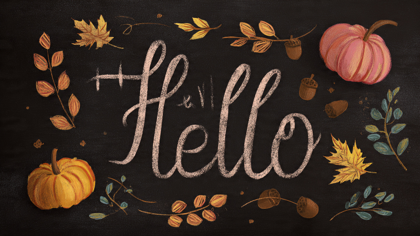 Fall Chalkboard Ideas