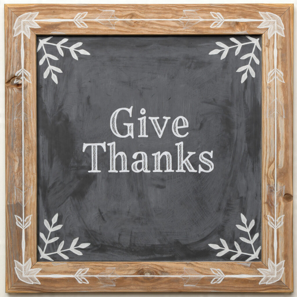 a fall chalkboard with a border made