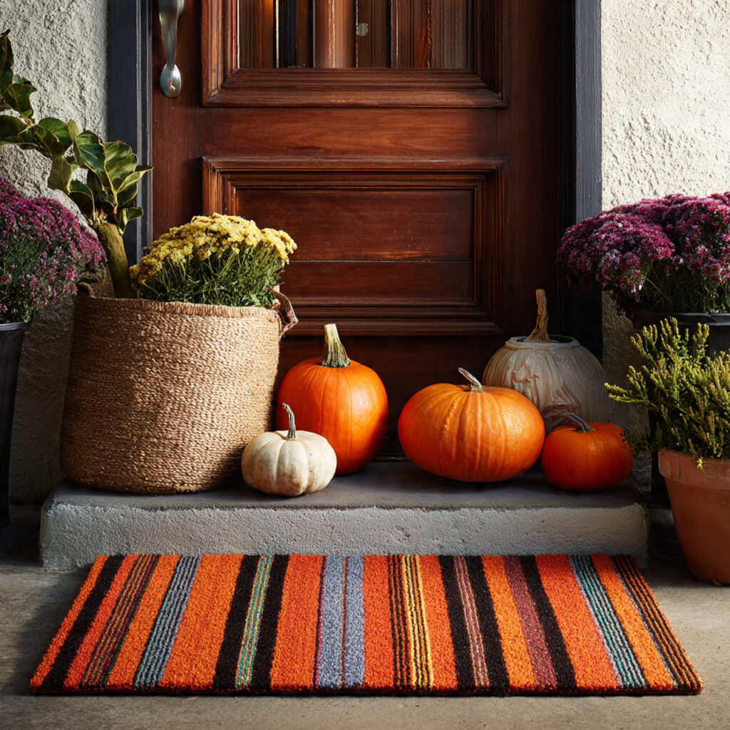 a halloween entry using an orange and