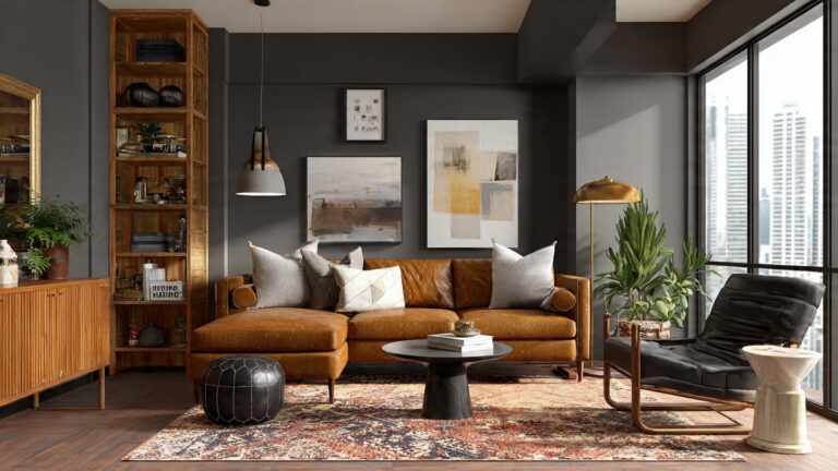 Masculine Living Room