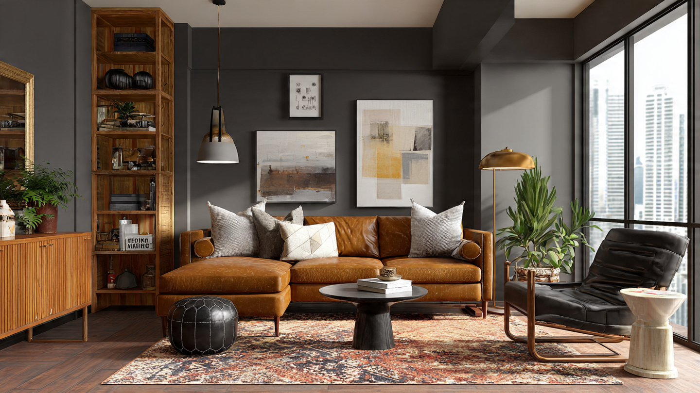 Masculine Living Room