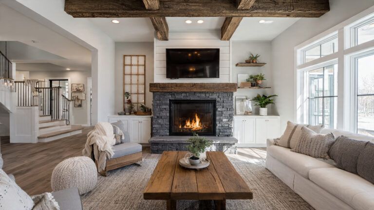 Modern Farmhouse Fireplace