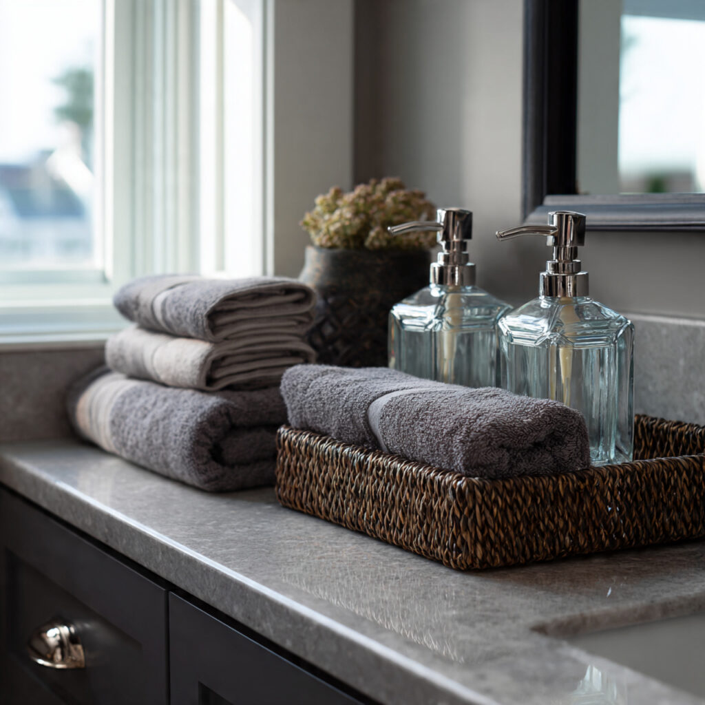 Decant and Organize Bathroom Products