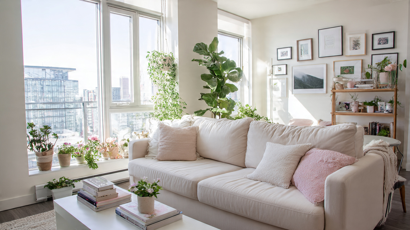 Renter Friendly Spring Decor