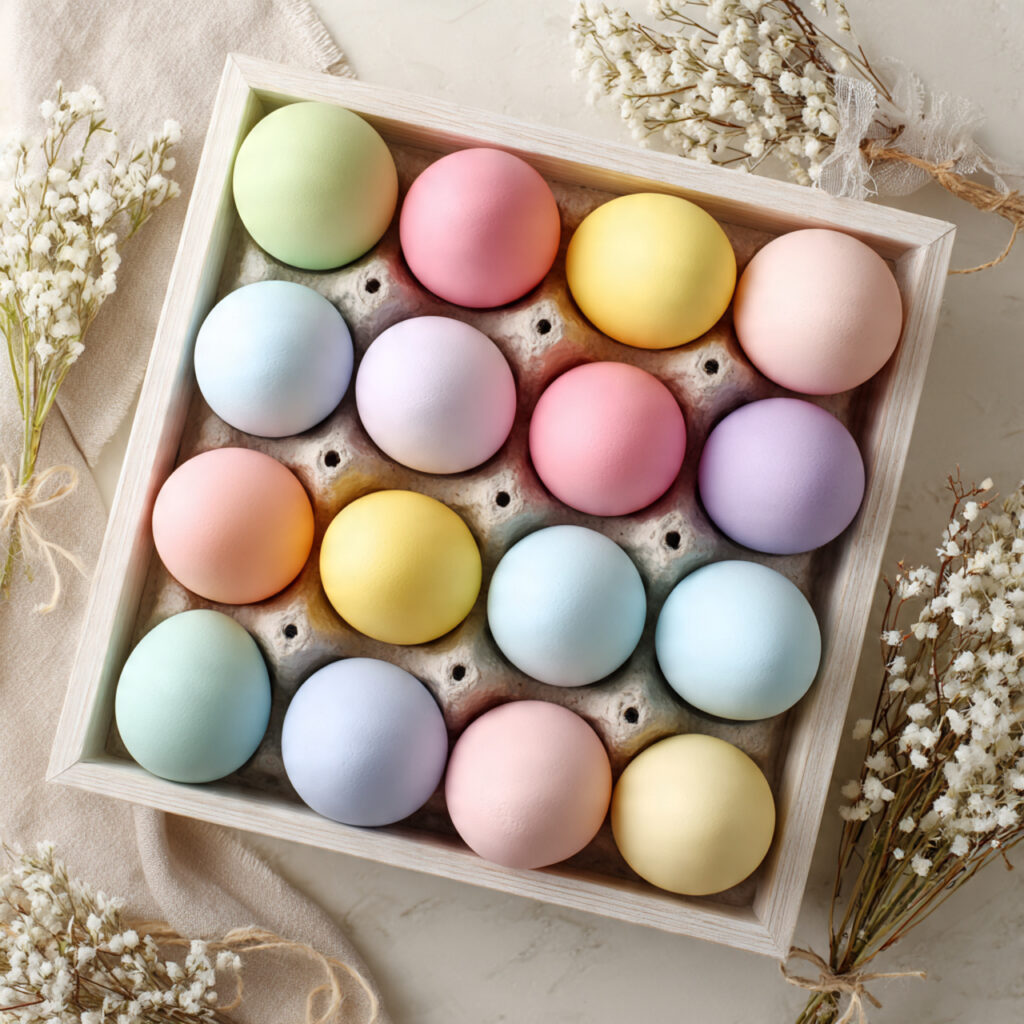 Colorful Easter Egg Display