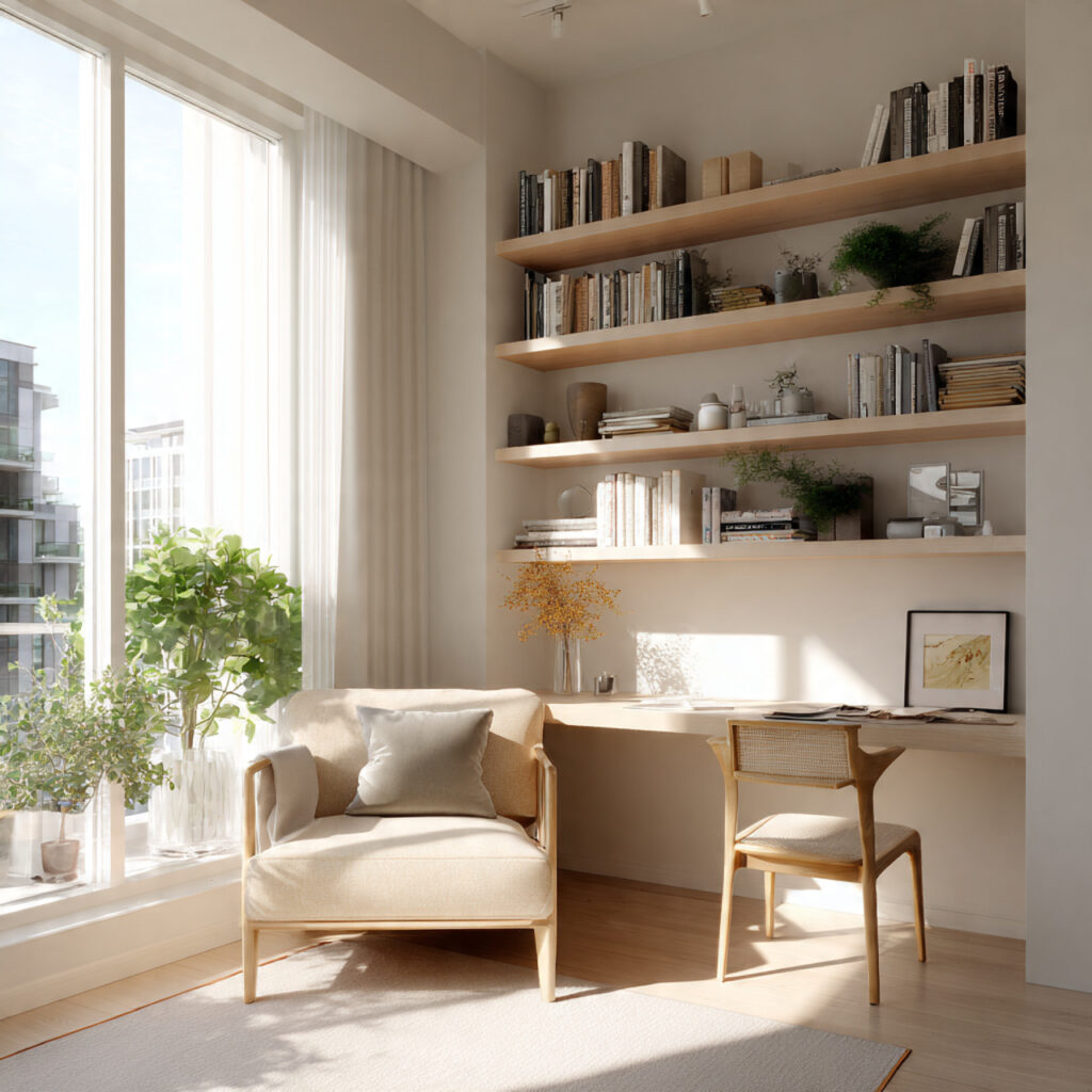 22 Small Apartment Spring Refresh Ideas That Make Your Space Feel Bigger and Brighter 19 Open Shelving Instead of Closed