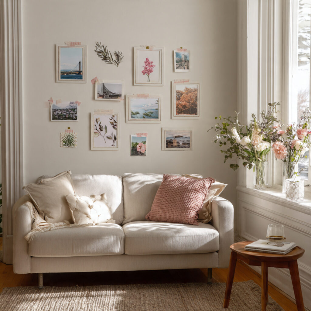 Washi Tape Gallery Wall