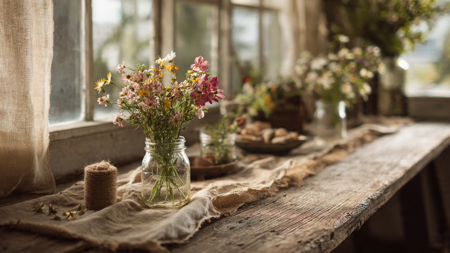 Rustic Spring Decor