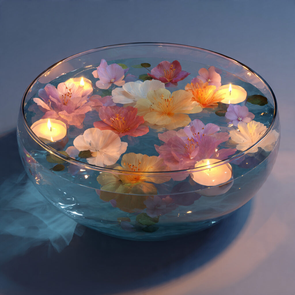 Floating Flower Bowl