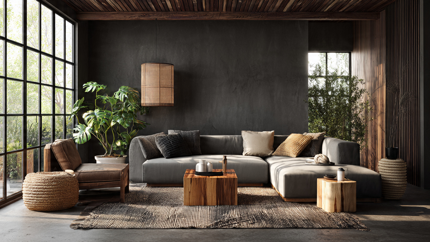 Japandi Living Room Ideas