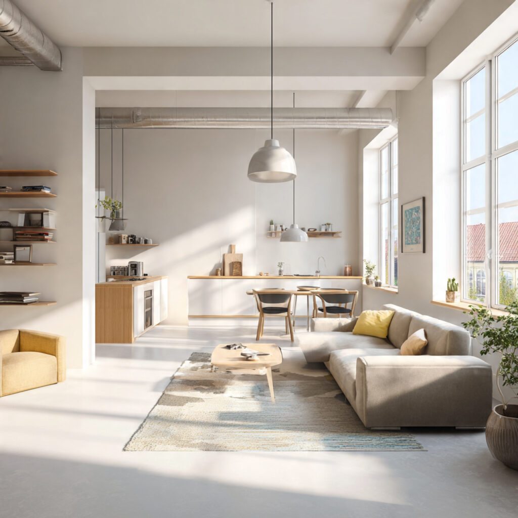 22 Small Apartment Spring Refresh Ideas That Make Your Space Feel Bigger and Brighter 5 Remove All Non-Essential Furniture