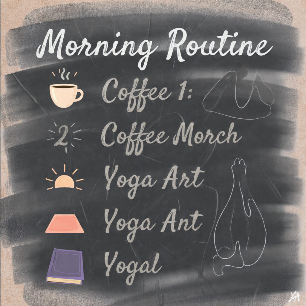 Spring Morning Ritual Board