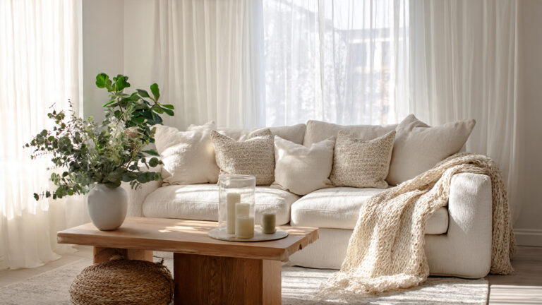 Neutral Spring Living Room