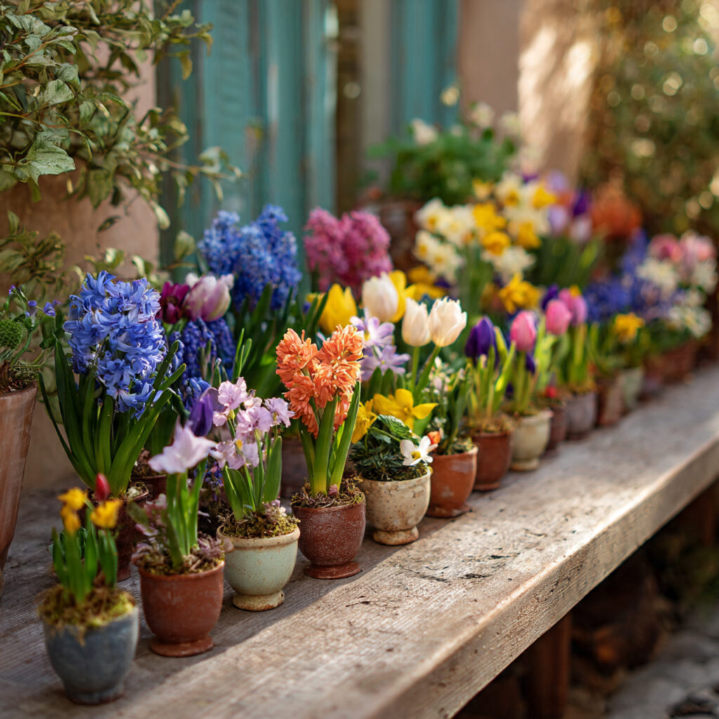 Potted Spring Bulbs