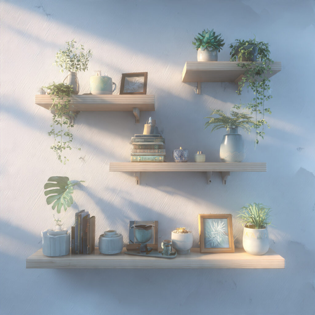 Floating Shelf Installation