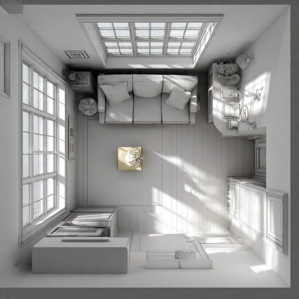 Lightweight Furniture Rearrangement