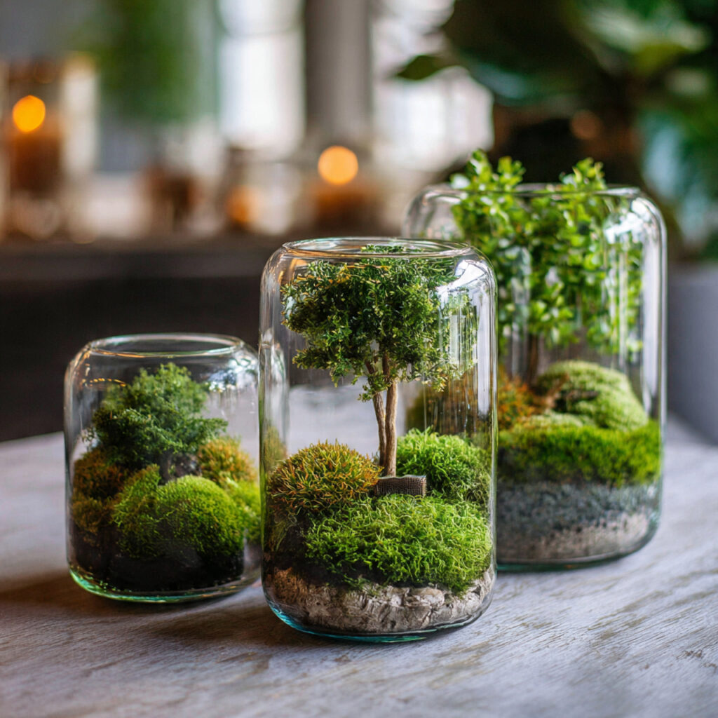 Terrarium Garden Display