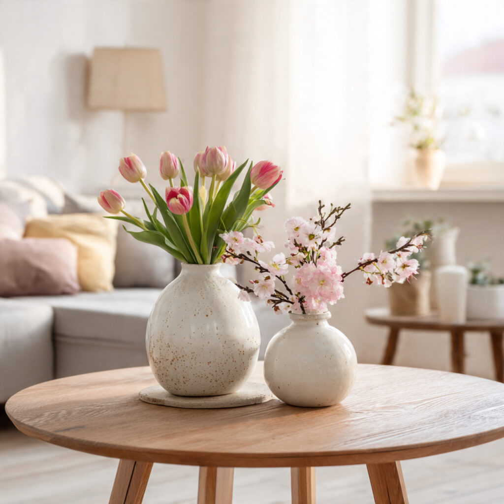 Fresh Flowers as Ongoing Décor