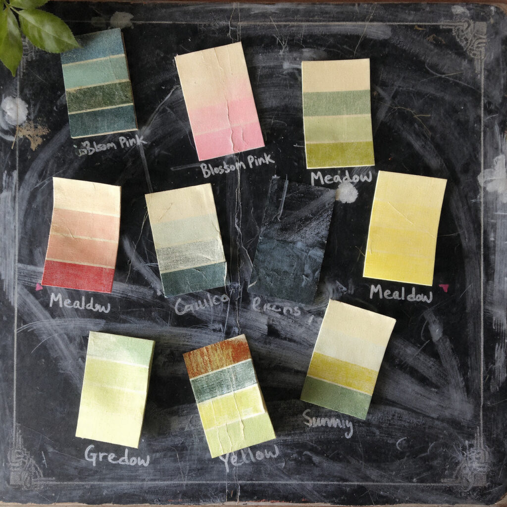 Spring Color Palette Board