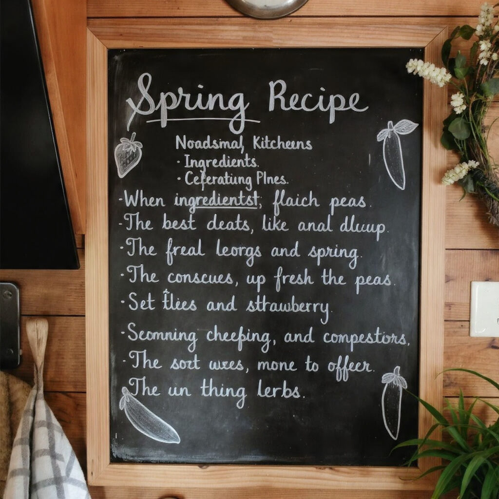 Spring Recipe Display