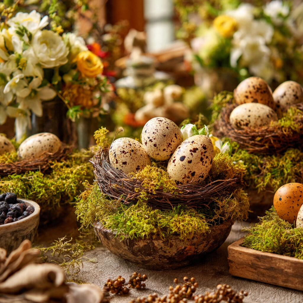 Nest and Egg Centerpiece
