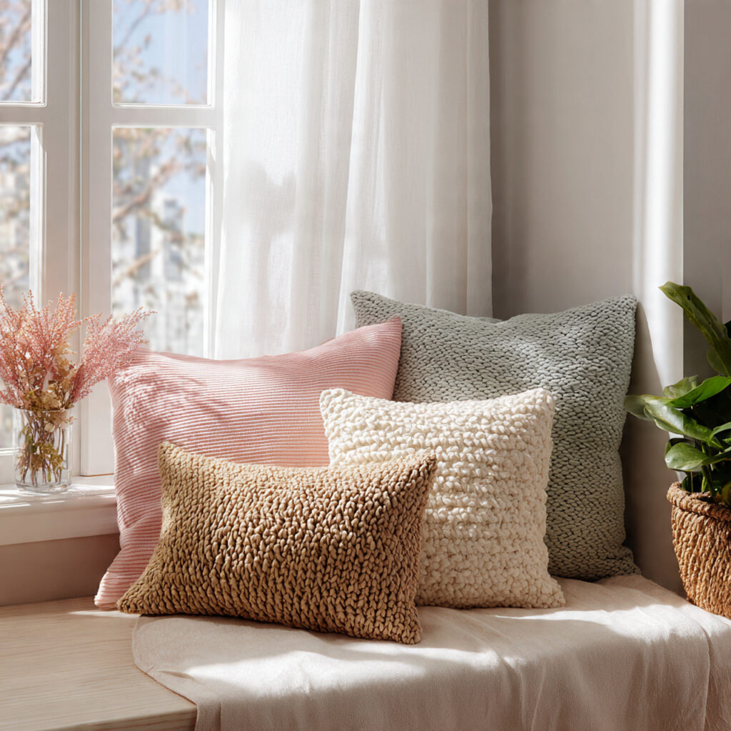 New Spring Throw Pillows