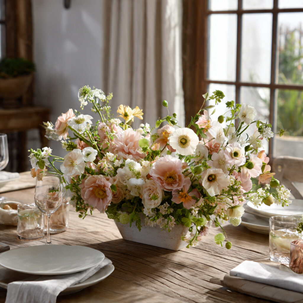 Low Floral Arrangement